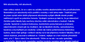 Foto: Newsletter pro absolventy PrF MU 02/2025