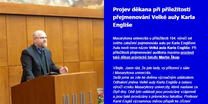 Foto: Newsletter PrF MU 1/2023