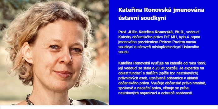 Foto: Newsletter PrF MU 7–8/2023