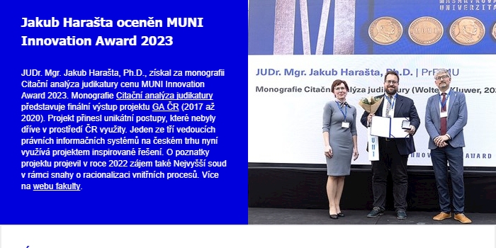 Foto: Newsletter PrF MU 5/2023