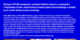 Foto: Newsletter PrF MU 3/2025